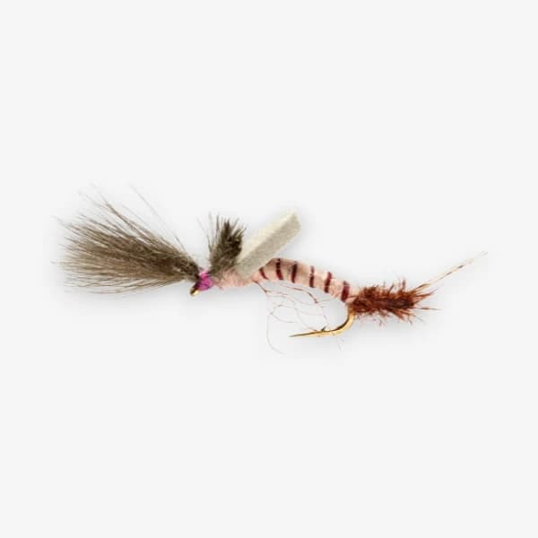 Burku's Hangdy-Downdy Hecuba Cripple fly pattern - Hecuba Mayfly dry image