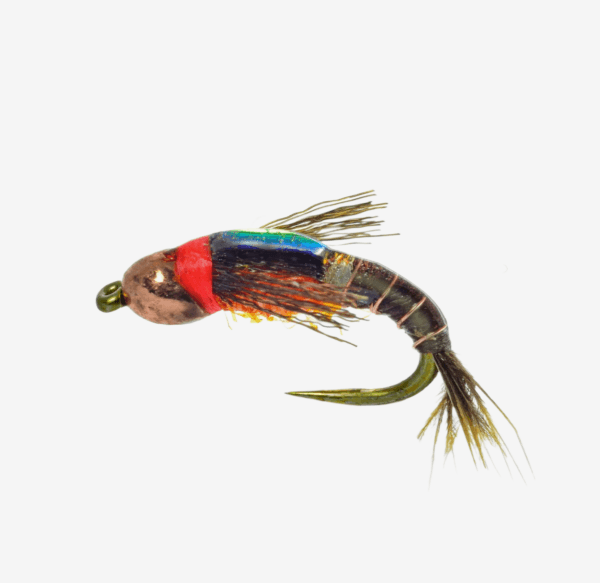 Radiation Baetis fly pattern - Mayfly nymph image