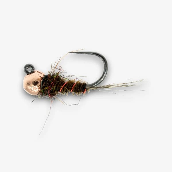 Black Velvet Jig fly pattern - Euro  nymph image