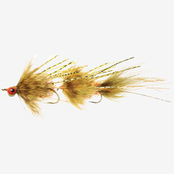 Circus Peanut Streamer fly pattern - Streamers Freshwater baitfish image