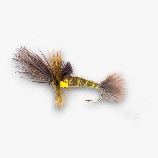 Crystal Tail Hex Cripple fly pattern - Hex emerger image