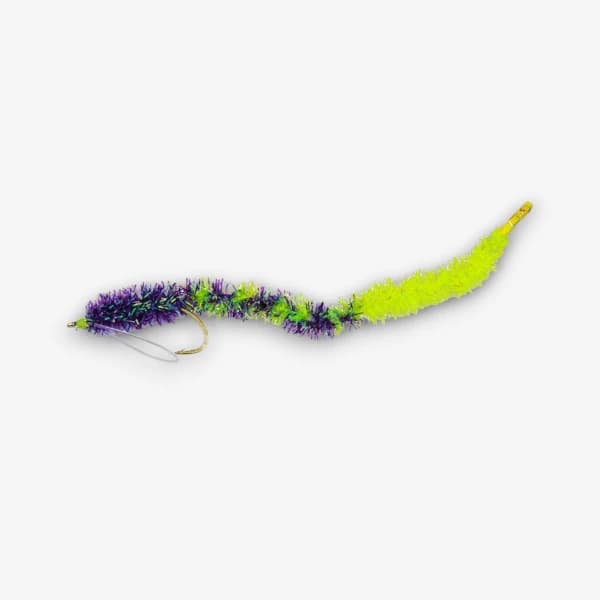 Gully Worm fly pattern - Annelid Worm streamer image