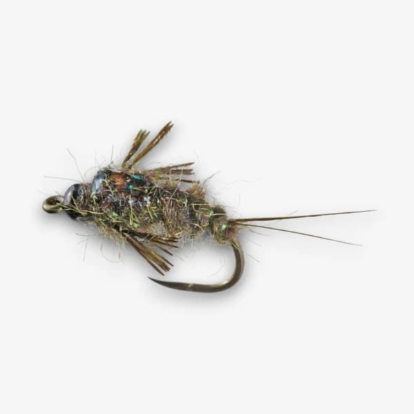 Hunchback Green Drake fly pattern - Green Drake nymph image