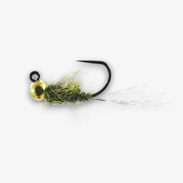 Jigged Green Drake fly pattern - Green Drake nymph image