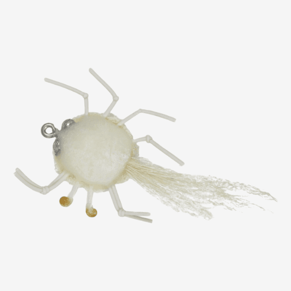 Milky White Crab fly pattern - Streamers Saltwater streamer image