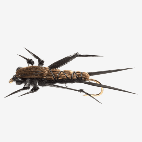 Ted's Black Stonefly fly pattern - Little Black Stonefly nymph image