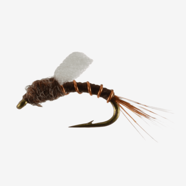 Chocolate Thunder fly pattern - Mayfly emerger image