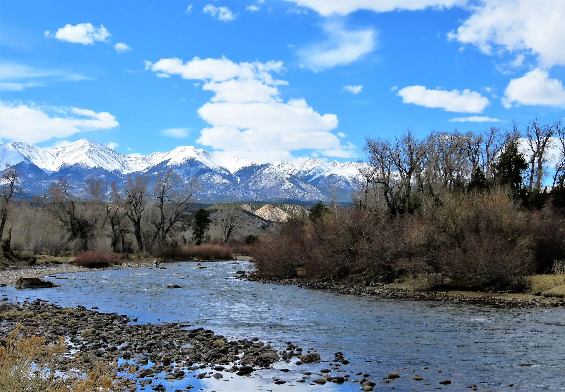 Rocky Mountain fly fishing — high-country trout water