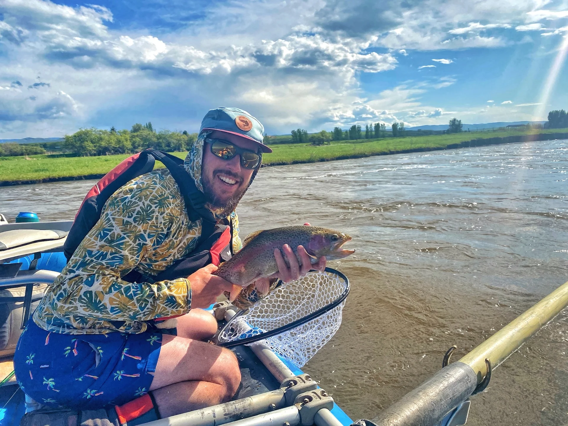 Yampa River during high water
